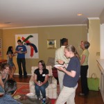 Nothing better than a living room full of students.